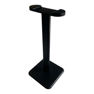 Universal Aluminum Headphone Stand Desk Hanger Holder Black Excellent Condition